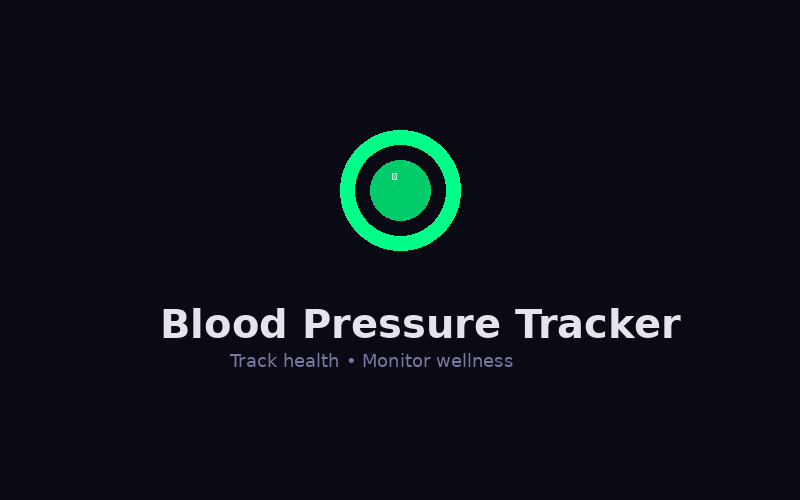 Blood Pressure Tracker screenshot