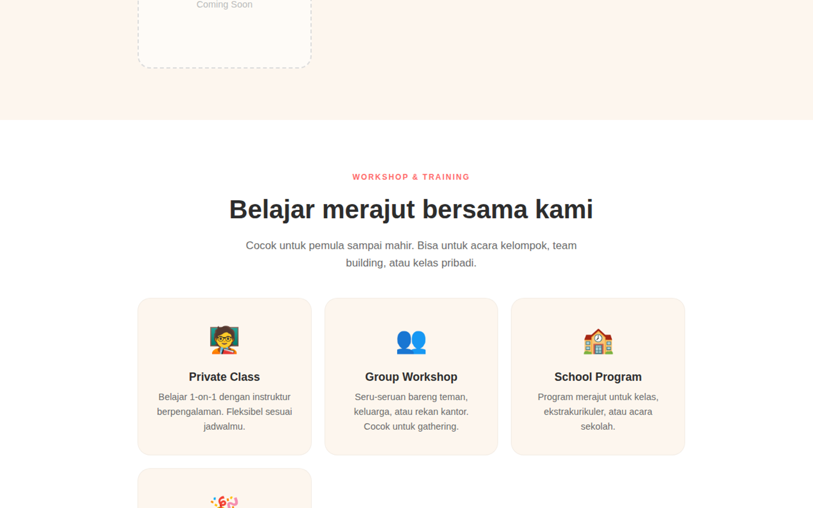 Omapit Rajut screenshot